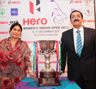 From Left Mrs. Kavita Singh, President -WGAI & Mr. Anil Dua, Sr. VP- Marketing & Sales,  Hero MotoCorp’.